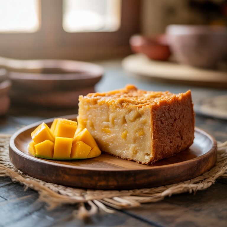 Cassava Cake with Macapuno: A Sweet Filipino Classic Reinvented