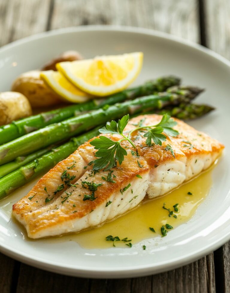 Zesty Lemon Butter Fish Fillet Recipe – Easy, Moist, and Bursting with Flavor