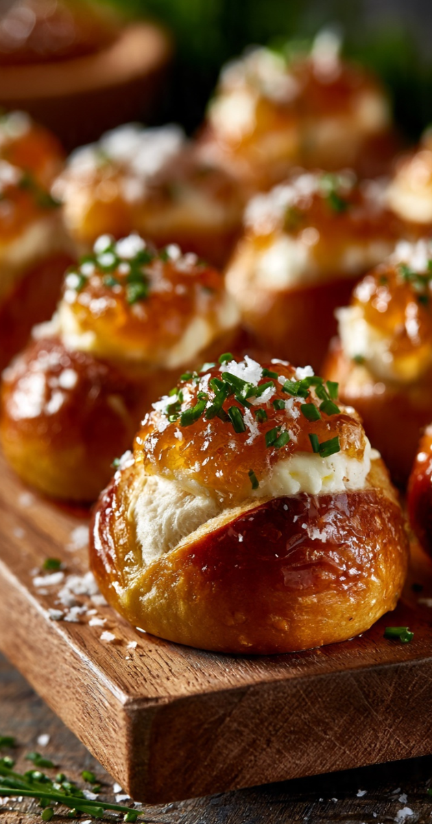 Homemade Pretzel Bites with Pepper Jelly Drizzle