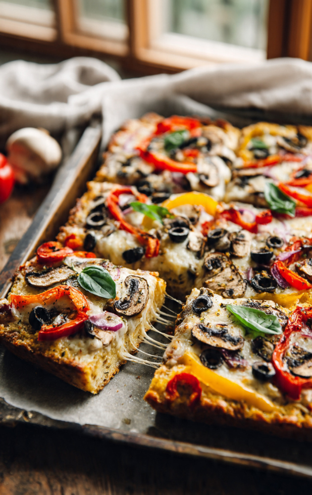 Low-Carb Sheet Pan Pizza: The Easy Healthy Pizza Everyone Will Love