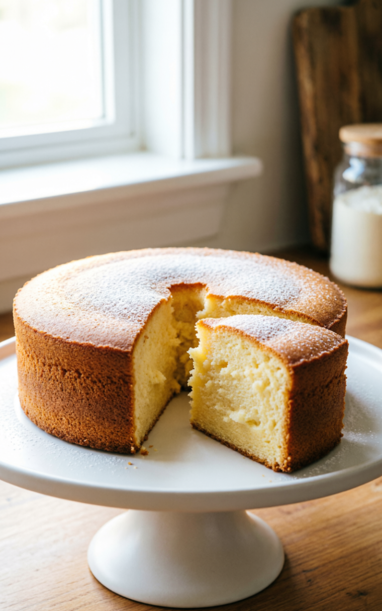 Cloud-Soft Buttermilk Cake: An Easy Homemade Recipe with a Perfectly Tender Crumb